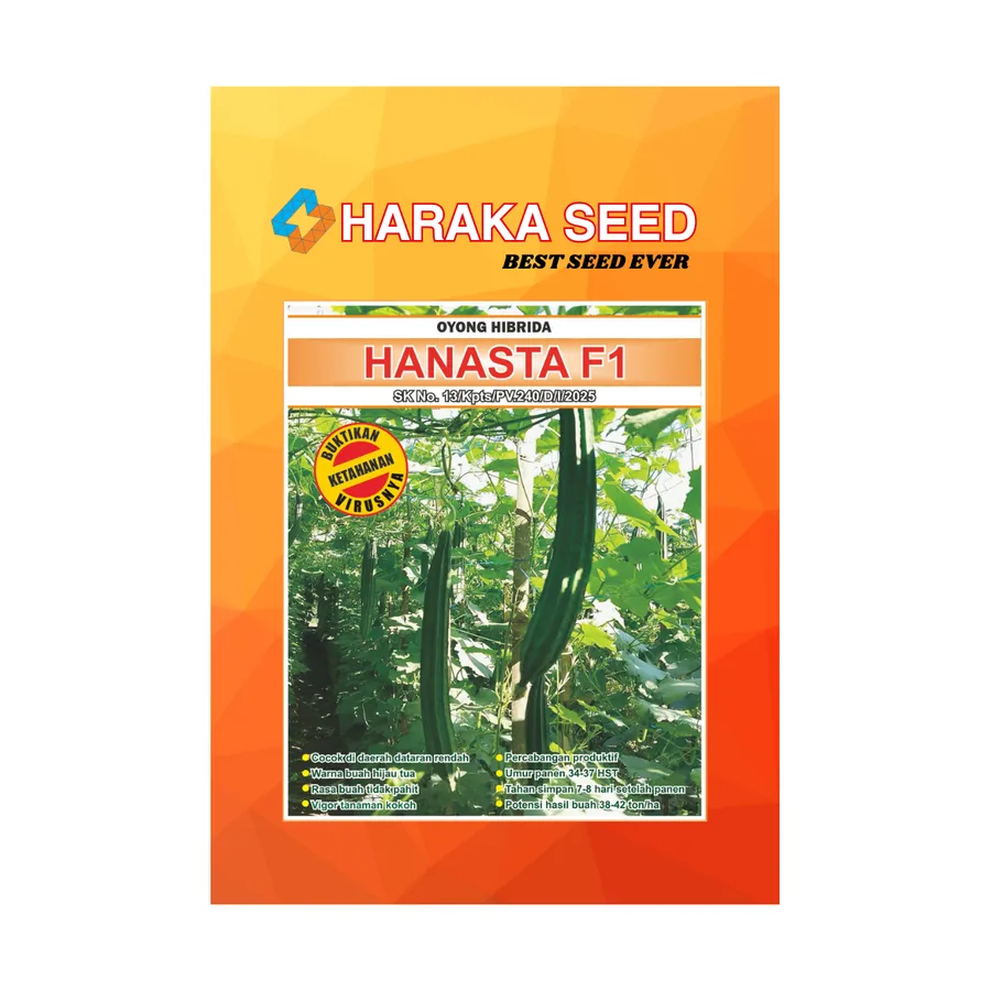 Kemasan benih oyong HANASTA F1 HARAKA SEED