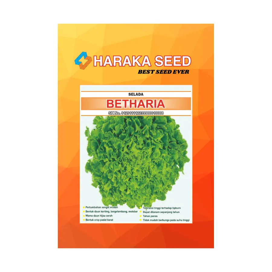 Kemasan benih Selada Unggul BETHARIA HARAKA SEED