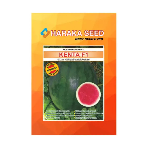 Kemasan benih Semangka Non Biji KENTA F1