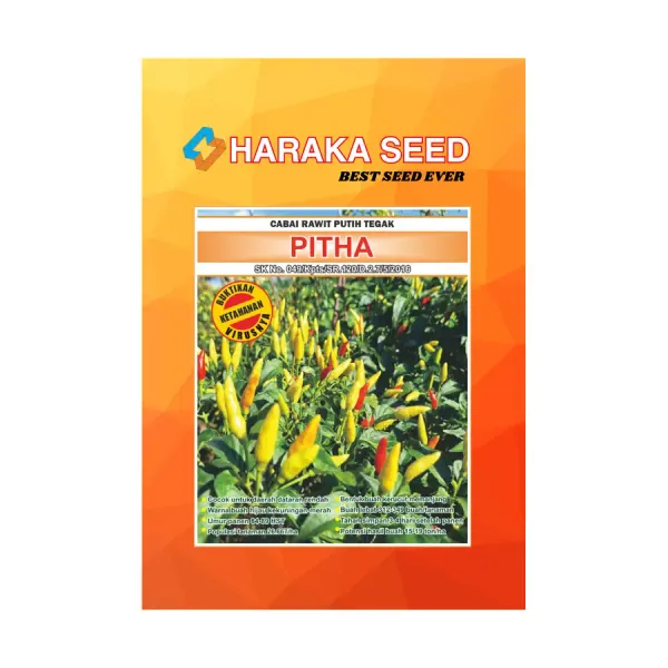 Kemasan benih Cabai Rawit Putih Tegak PITHA