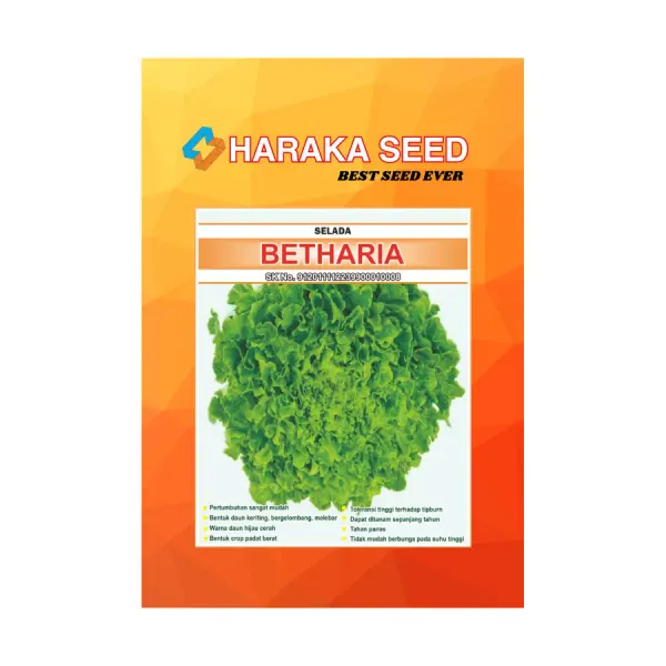 Kemasan benih Selada Unggul BETHARIA